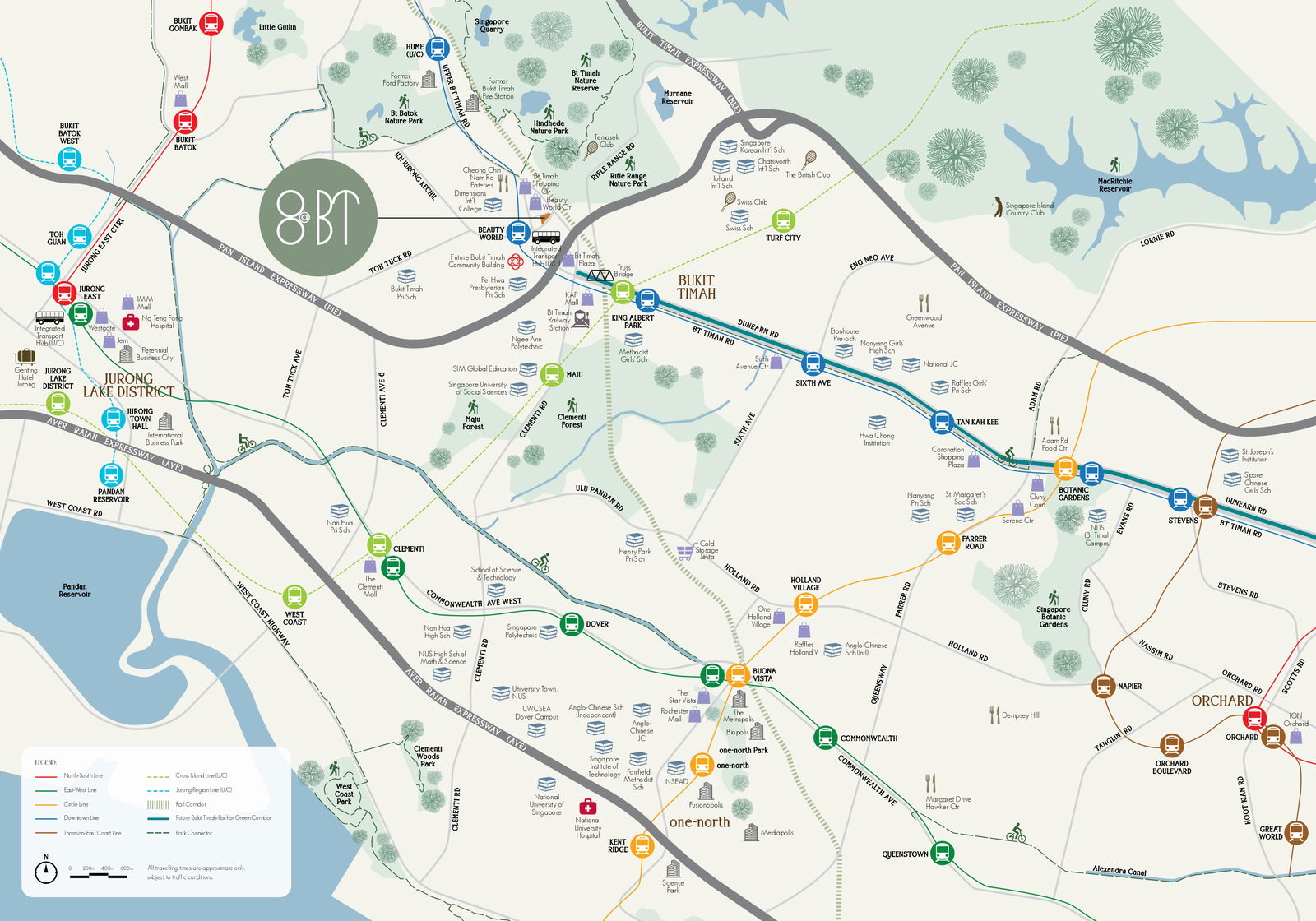 8 @ BT — 8BT- Location Map